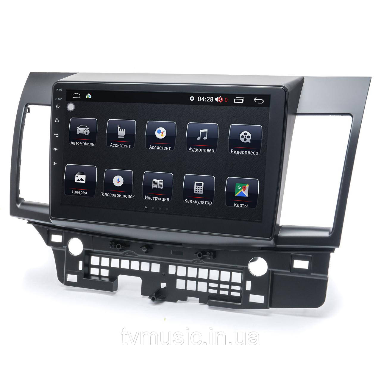 Штатна магнітола PRIME-X 22-006/10M Mitsubishi Lancer X 2007+