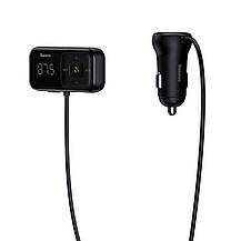 FM-модулятор BASEUS Wireless MP3 Car Charger T S-16 2USB, 3.1A, фото 4