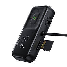 FM-модулятор BASEUS Wireless MP3 Car Charger T S-16 2USB, 3.1A, фото 5