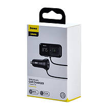 FM-модулятор BASEUS Wireless MP3 Car Charger T S-16 2USB, 3.1A, фото 6