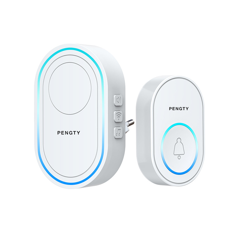 Умный WiFi + Радио (433 МГц) дверной звонок Tuya, Умная кнопка ...