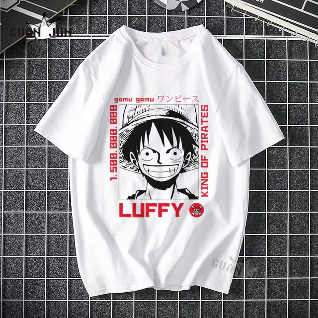 Футболка біла LOYS One-Piece Luffy XS