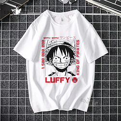 Футболка біла LOYS One-Piece Luffy XS
