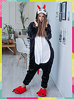 Кигуруми чертенок Kigurumirev Кенгуруми чертик для взрослых, Женская пижама костюм S 145 - 155 см