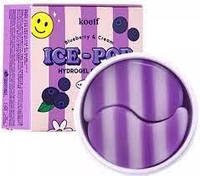 Гидрогелевые патчи для глаз с голубикой и сливками KOELF Blueberry & Cream Ice-Pop Hydrogel Eye Mask 60шт