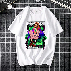 Футболка біла LOYS One-Piece Luffy Харадзюку XS