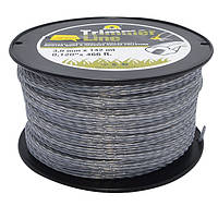 Бухта ліска кручений квадрат з жилкою 3,0 мм (142м)