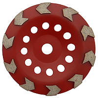 Диск для шліфування бетону червоний 180мм