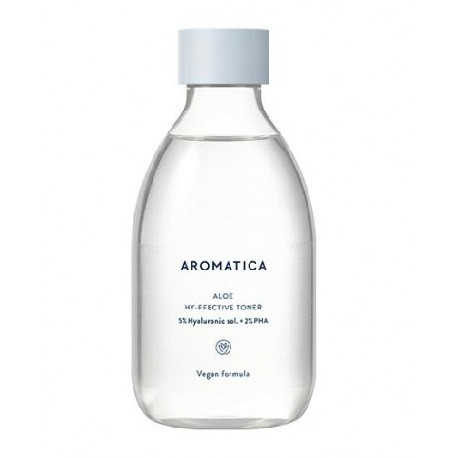 Aromatica Aloe Hy-ffective Toner 5% Hyaluronic sol. + 2% PHA Зволожуючий тонер, 200 мл