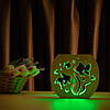 Світильник нічник ArtEco Light з дерева LED "Акваріум" з пультом та регулюванням кольору, RGB, фото 6