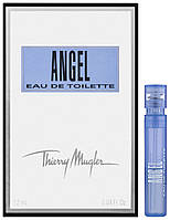 Элитная туалетная вода для женщин Thierry Mugler Angel 1,2ml пробник, сладкий цветочно-пудровый аромат