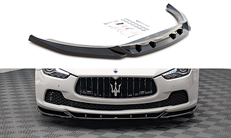 Спліттер Maserati Ghibli (13-17) тюнінг елерон обвіс (V1)
