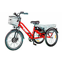 Электровелосипед трехколесный BIG HAPPY ONE красный 500