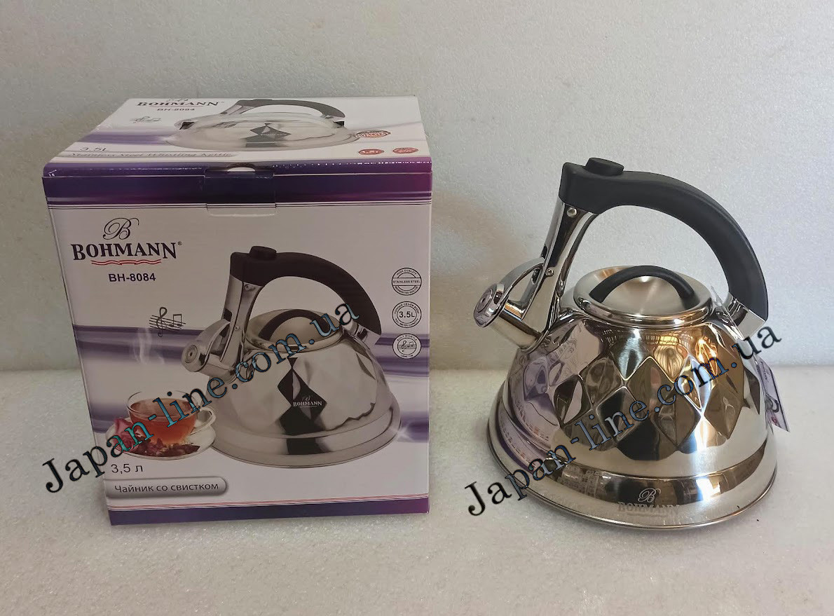 Чайник з свистком Bohmann BH 8084 3,5 л.