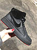 Зимние кожаные кроссовки на меху Nike Air Force Winter, фото 5