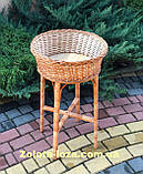 Плетений кошик для магазинів із лози. Арт:7327, фото 4