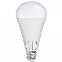 Світлодіодна лампочка акумуляторна (2200 mAh, 12W, цоколь E27, 6400K, 1150lm) LED лампочка DURAMAX-12