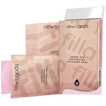 Колагенові патчі для ліфтингу шкіри навколо очей Dew Of The Gods Under Eye Volumizing Collagen Pads 10 шт