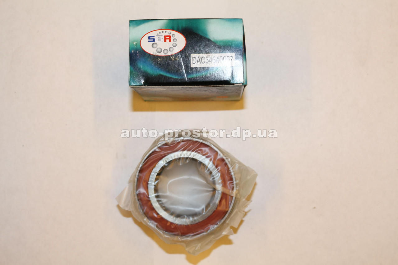 Підшипник передньої маточини Ланос 1,5/Авео 1,5/ Нексія 1,5 (SBR) DAC 34640037