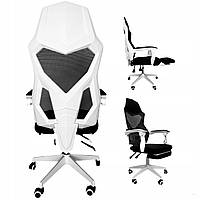 Кресло геймерское YODA SIA белое кресло игровое офисное
