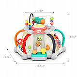 Мультибокс 806 Розвиваюча іграшка центр 15в1 Білий, фото 3