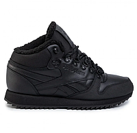 Оригинальные мужские кроссовки Reebok Classic Leather Mid Ripple, 25 см, На каждый день, Высокие кроссовки