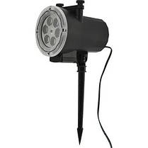 Лазерний проектор для вуличний 518 з пультом та картриджі на 12 зображень (Диско), фото 2