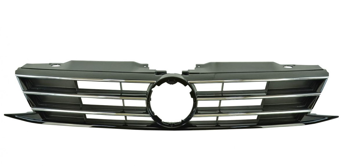 Решітка радіатора Volkswagen Jetta 6 (2015-н.) під хромовані накл. 5C6853651AJZLL SMS autoparts