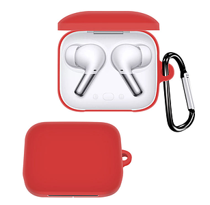 Чохол-накладка DK Silicone Candy Friendly з карабіном для OnePlus Buds Pro (red)