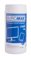 Салфетки для экранов и оптики JOBMAX Buromax BM.0802