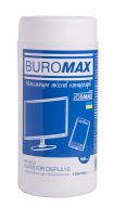 Серветки для екранів і оптики JOBMAX Buromax BM.0802