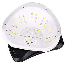 Ультрафіолетова LED-лампа SUN T10 160 Вт для сушіння гель-лаку, гелю, біла, фото 5