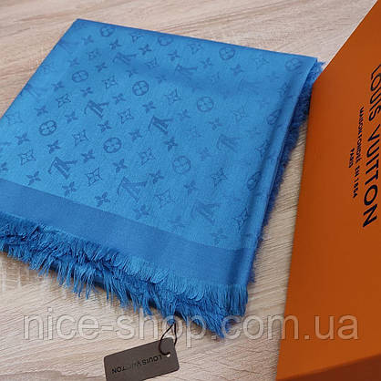 Хустка Louis Vuitton синій, фото 3