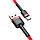 USB кабель Type-C Baseus Cafule USB for Type-C 2A 2m Red (CATKLF-C09), фото 2