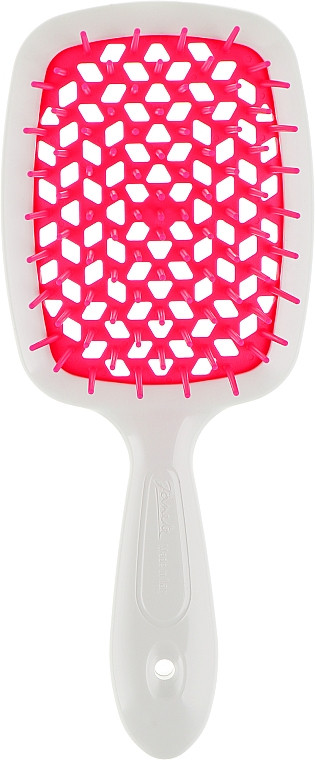 Щітка для волосся Superbrush Janeke біла малина, фото 1