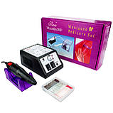 Фрезер для манікюру Lina Mercedes 2000 15Вт 20000об/хв гарантія потужний професійний манікюрний фрезер Ліна, фото 6