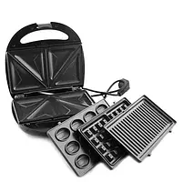 Бутербродниця мультимейкер ROTEX RSM222-B (4 в 1)