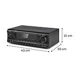 Підсилювач HiFi AMP 3800 BT 5.0 Auna Німеччина, фото 3