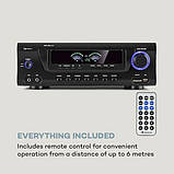 Підсилювач HiFi AMP 3800 BT 5.0 Auna Німеччина, фото 10