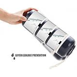 Комплект термос для їжі Fresh 1650мл з приладами і термосумкою, салатовий, фото 6