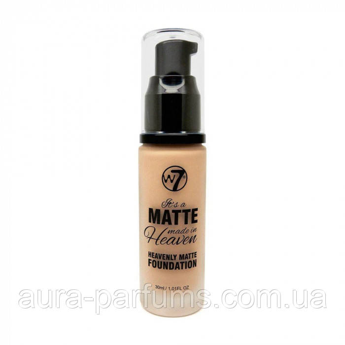 Тональний крем матовий W7 Matte Made in Heaven Foundation