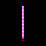 Світлодіодний USB світильник рожевого кольору. LED світильник рожевого кольору, 27 світлодіодів 5V, 212*15 см, фото 3