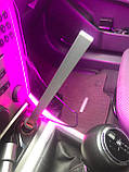 Світлодіодний USB світильник рожевого кольору. LED світильник рожевого кольору, 27 світлодіодів 5V, 212*15 см, фото 8
