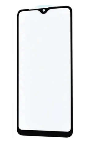 Скло дисплея для Samsung A107F Galaxy A10s 2019, чорне, оригінал (Китай), з олеофобним покриттям, фото 1