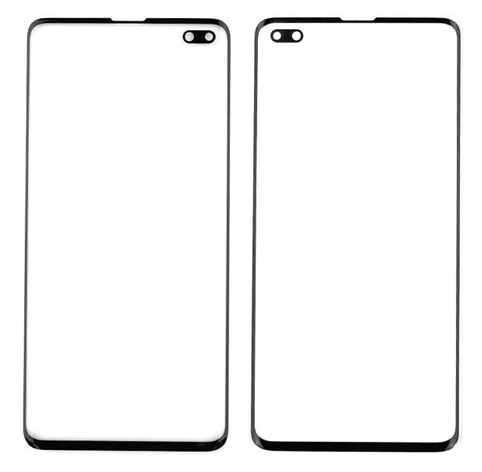 Скло дисплея для Samsung G975F Galaxy S10+, чорне, оригінал (Китай), з олеофобним покриттям, фото 1