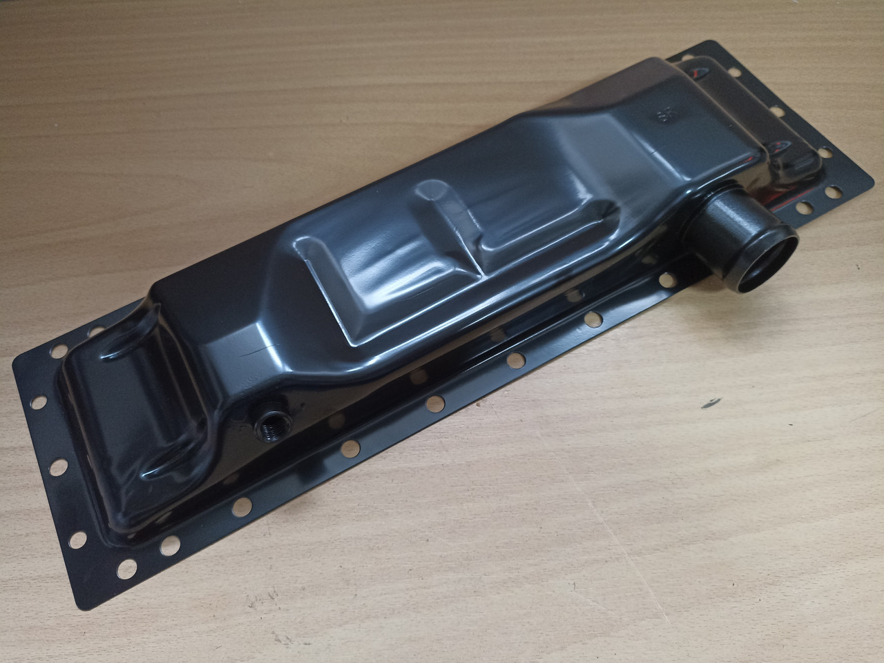 Бак радіатора нижній МТЗ-80, Т-70 метал, фото 1