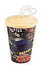Стакан з трубочкою та кришкою AKAY Plastik, 5.5х12 см, Туреччина, AK 625, фото 7
