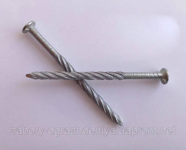 Цвяхи гвинтові 3.4х80 (кручені)