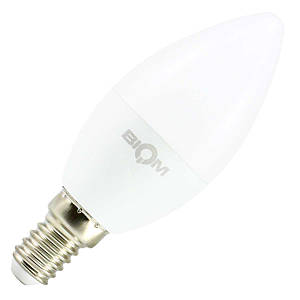 Світлодіодна лампа Biom BT-549 C37 4W E14 3000К матова