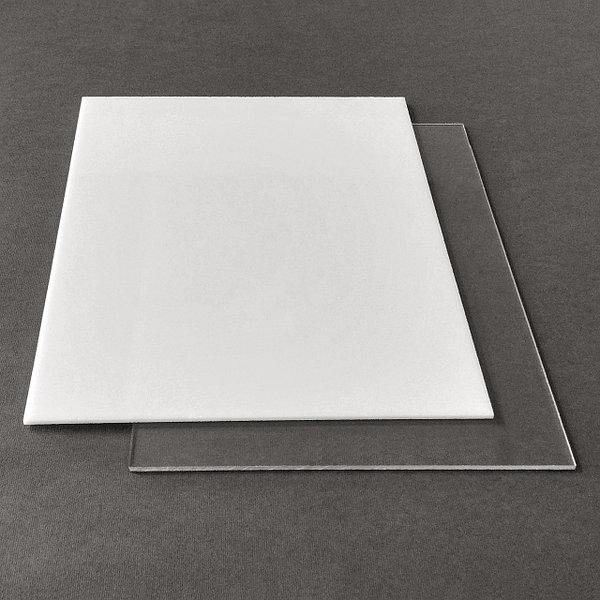 Прозрачный пластик САН рекламный 1,5мм, размер листа 3,05м х 2,05м - фото 2 - id-p1503320522